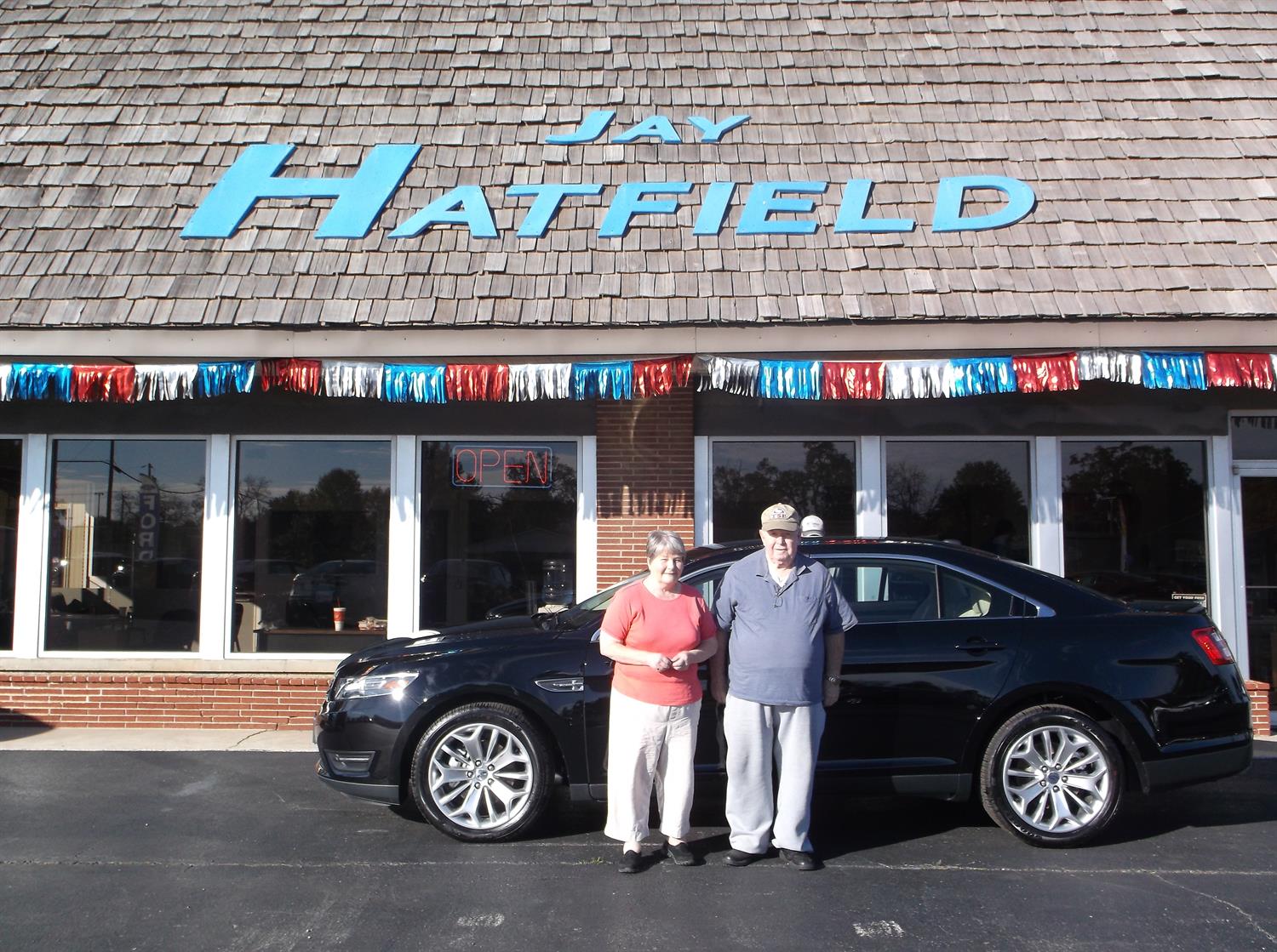 DONALD's new 2016 Ford Taurus! Congratulations and best wishes from Jay