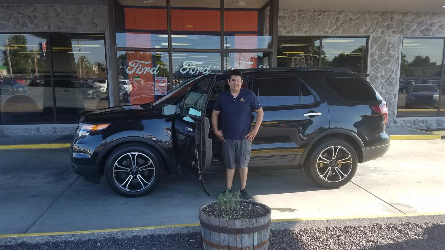 Derrick, we hope you enjoy your new 2014 Ford Explorer. Congratulations