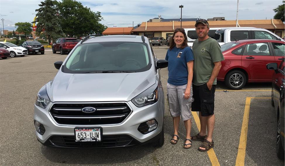 Rebecca and Ross� new 2017 FORD ESCAPE! Congratulations Rebecca and Ross� new 2017 FORD ESCAPE! Congratulations
