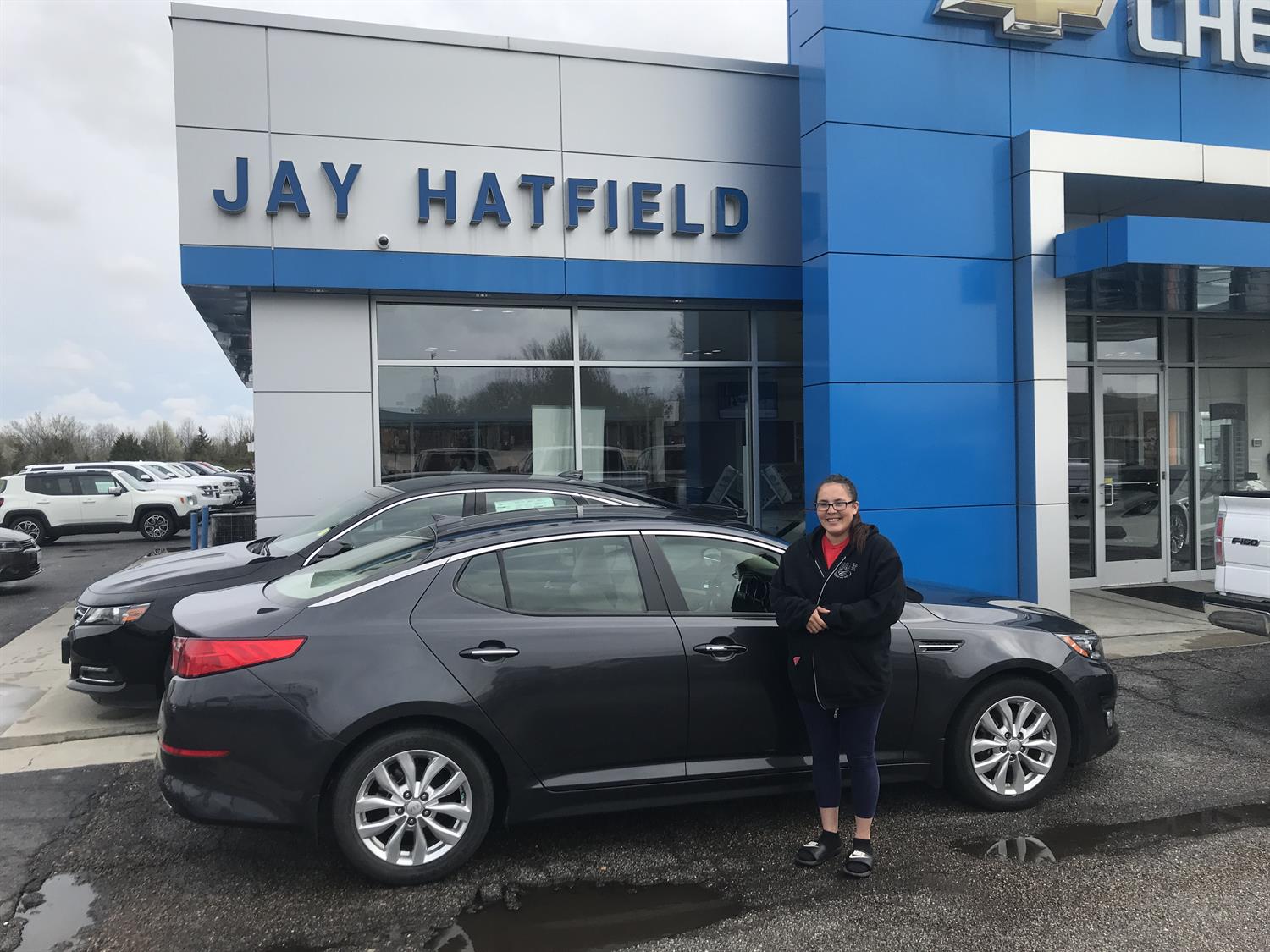 Gabby, congratulations on your new 2015 Kia Optima! Thank you again for